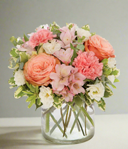 Peaches Flower arrangement