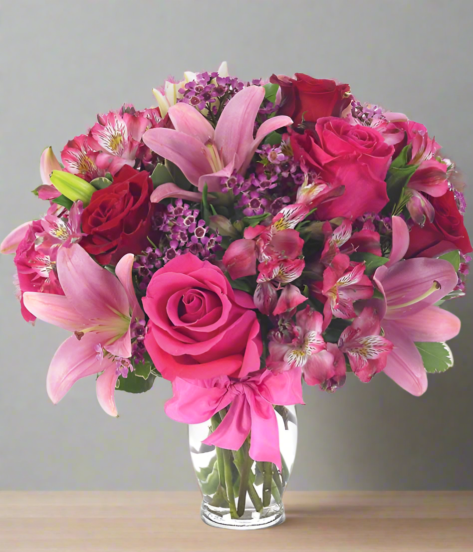 Pink flower bouquet