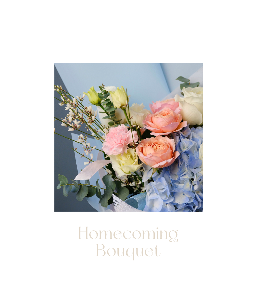 Hand Tied Homecoming Bouquet