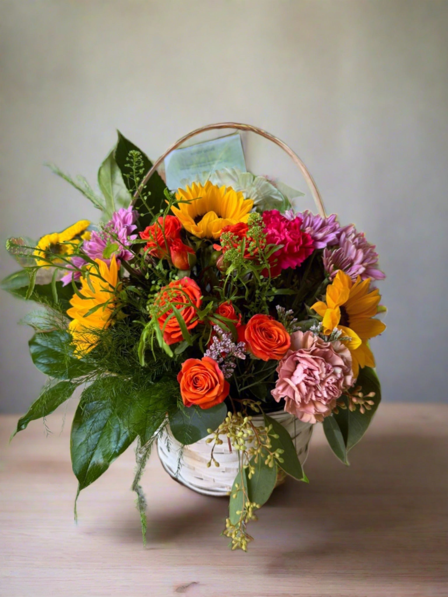 Summer blooms arrangement