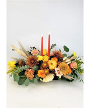 Autumn flower centerpiece