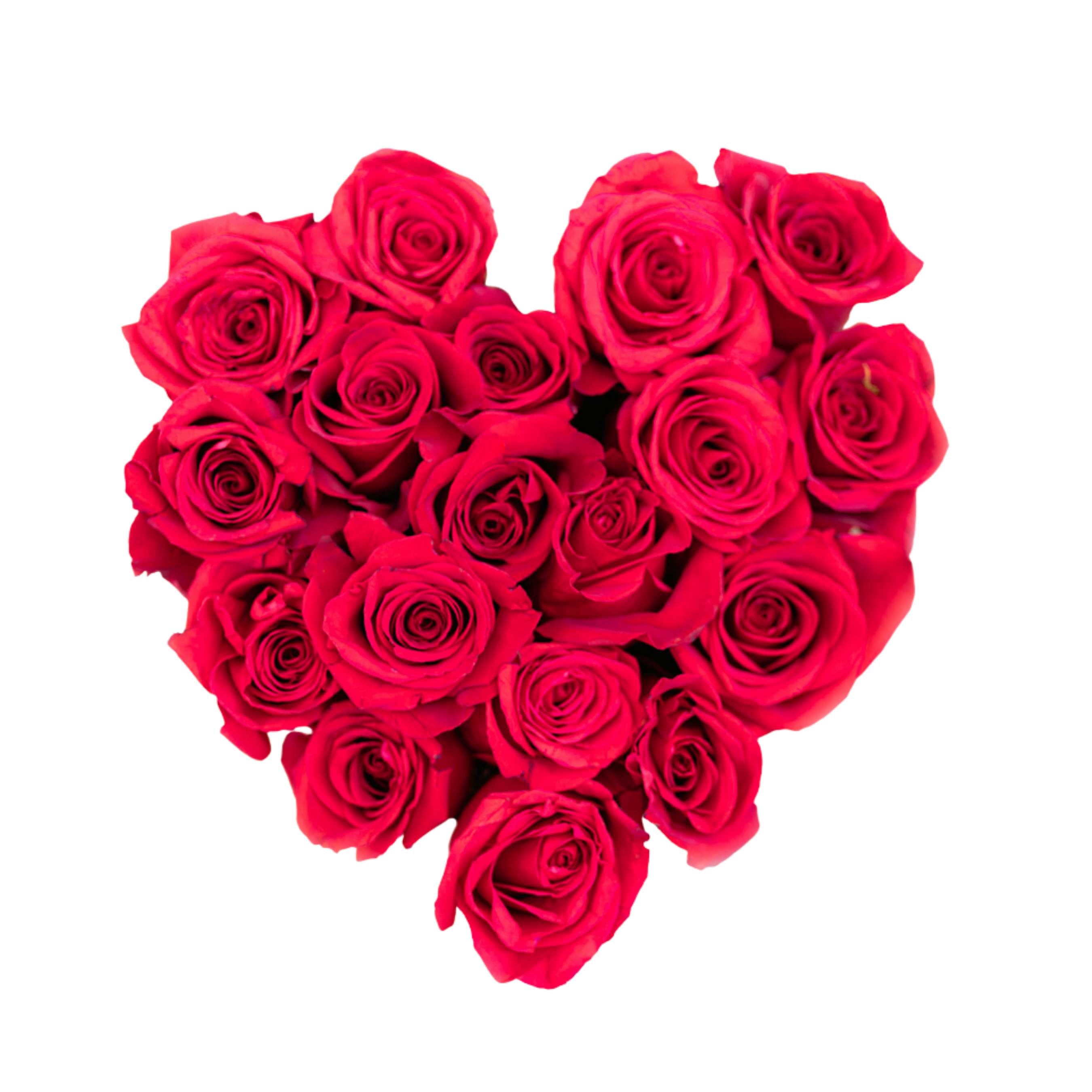 Heart Box Roses- Send Flowers Online, Mckinney & Frisco TX.