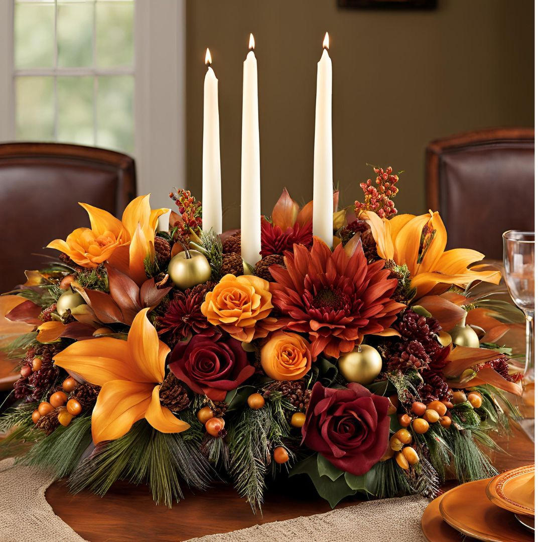 Thanksgiving Flower Bouquet 