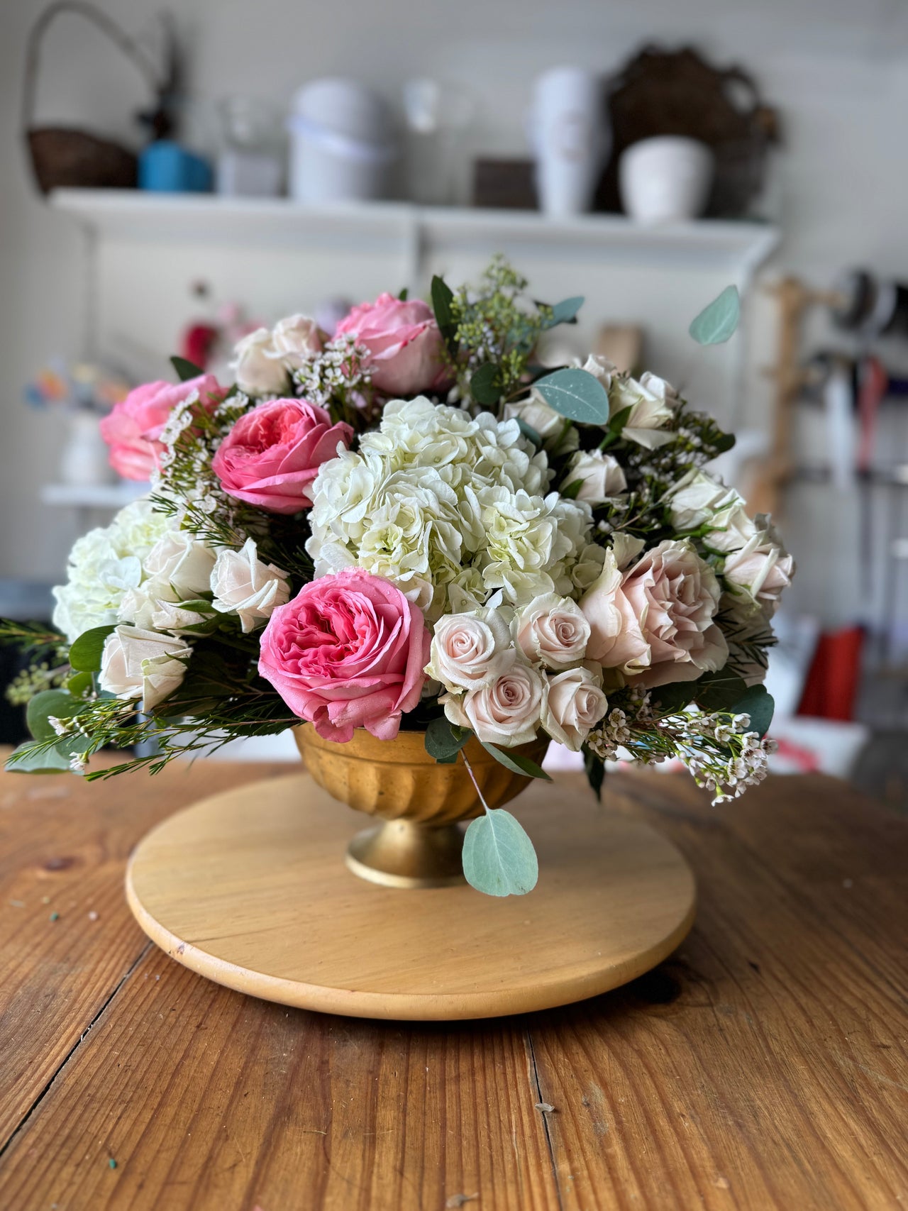 Pink Power Flower Arrangement