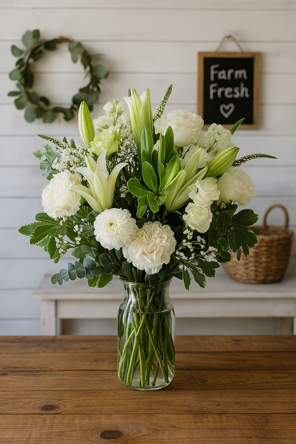 Sympathy Lily Arrangement