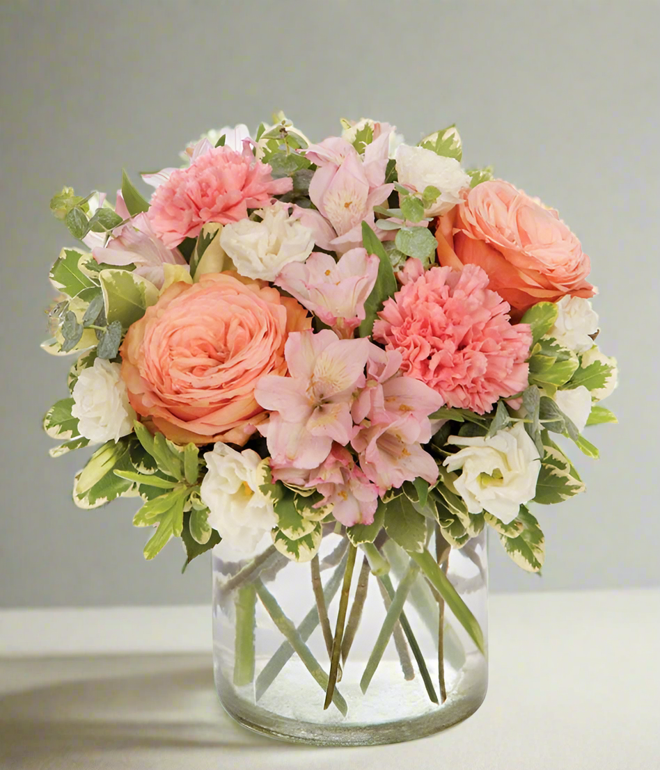 Peaches Flower arrangement