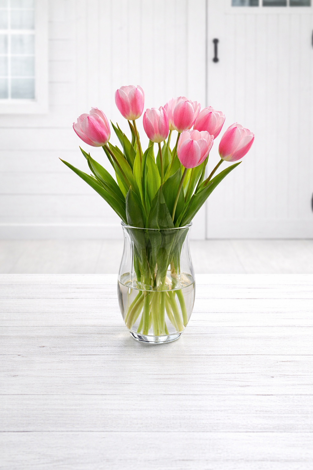 Luxury Pink Tulip Flower Arrangement