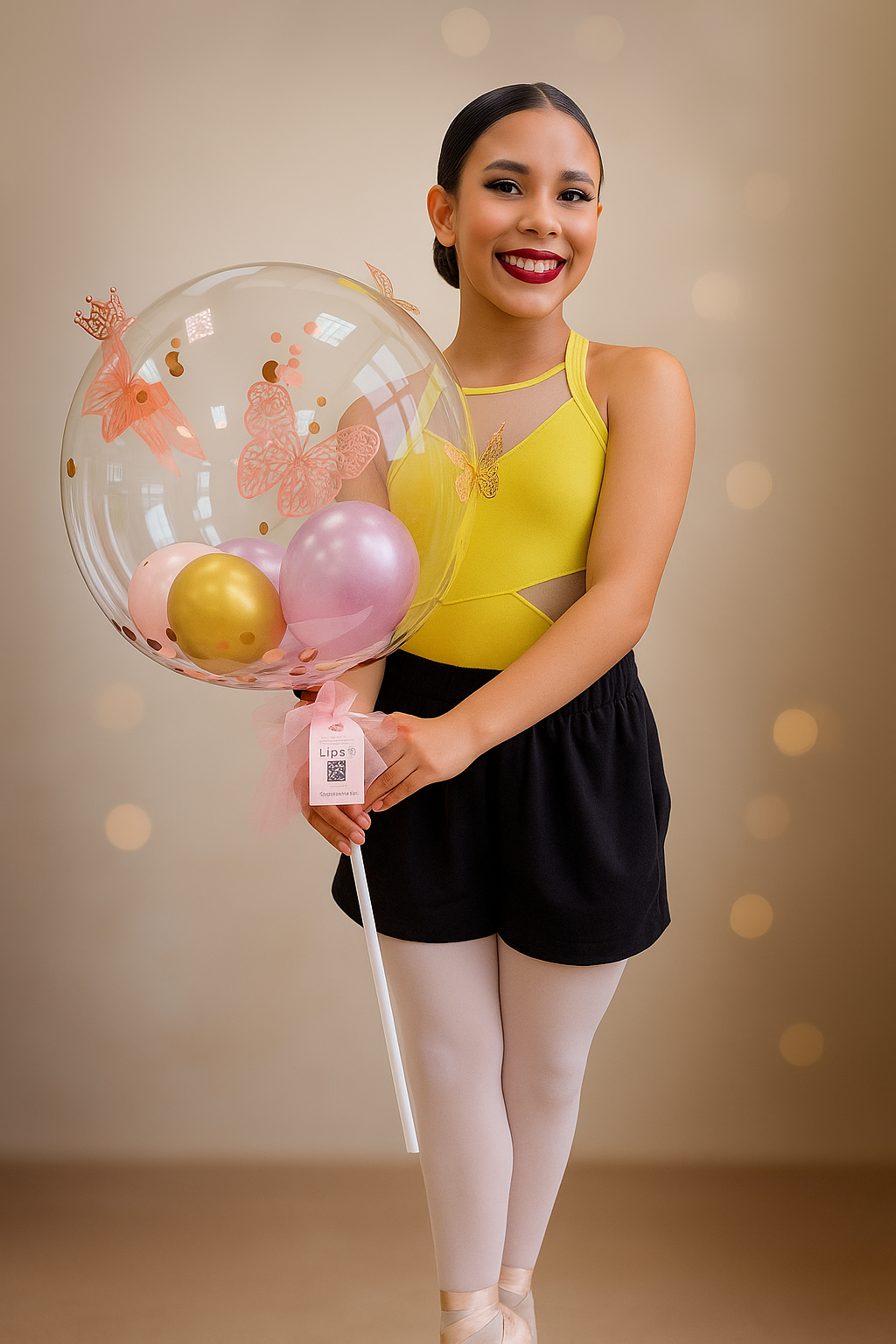 Royal Ballerina Bobo Balloon