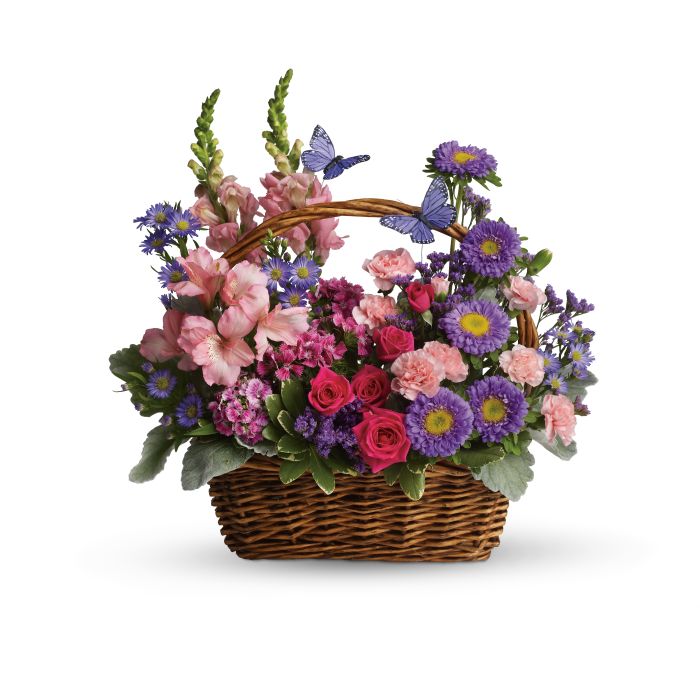 Spring Basket Blooms