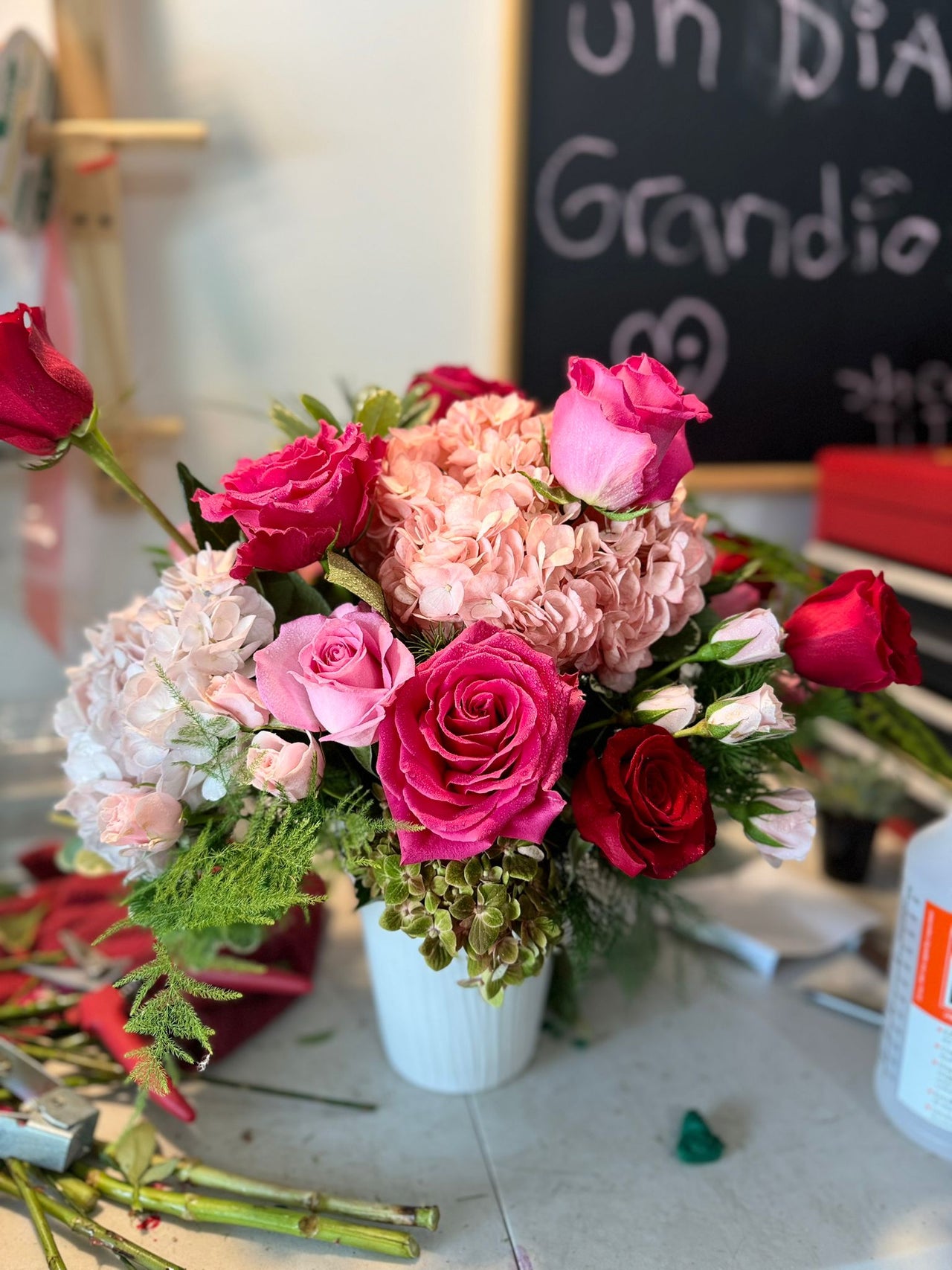 Ceramic Flower Bowl