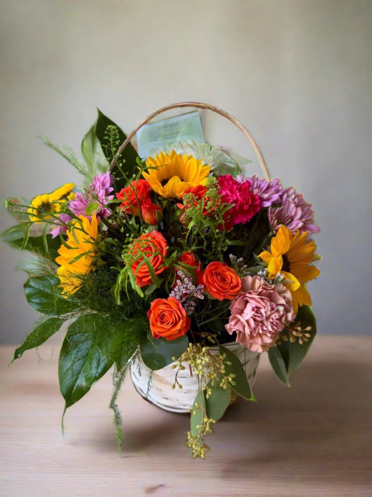 Summer blooms arrangement