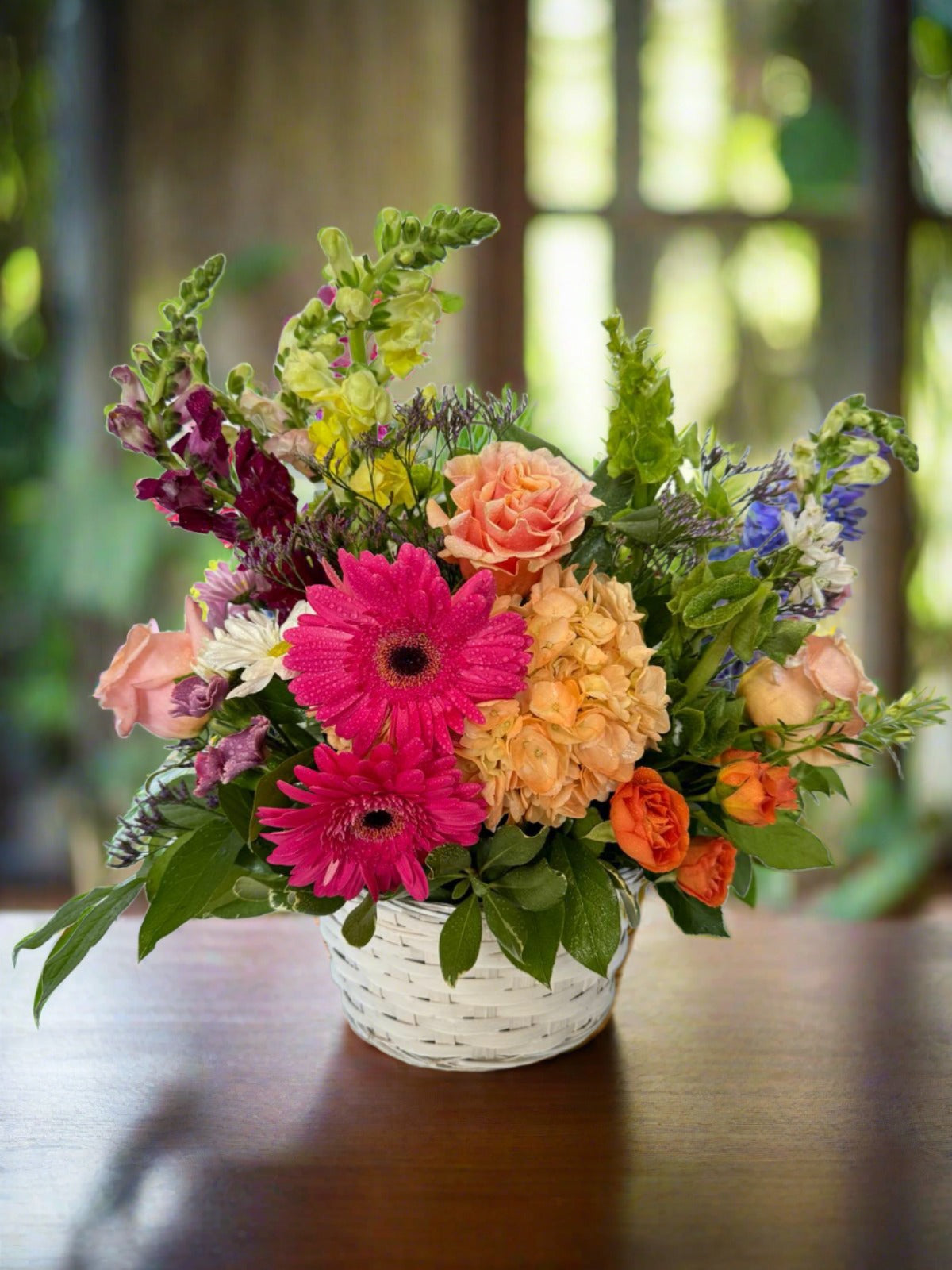 Garden Flowers Basket