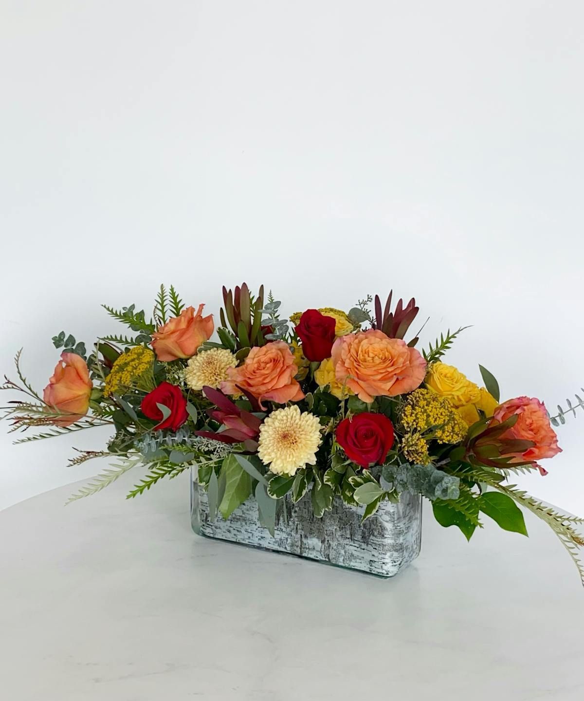 Autumn Bliss Fall Floral Centerpiece