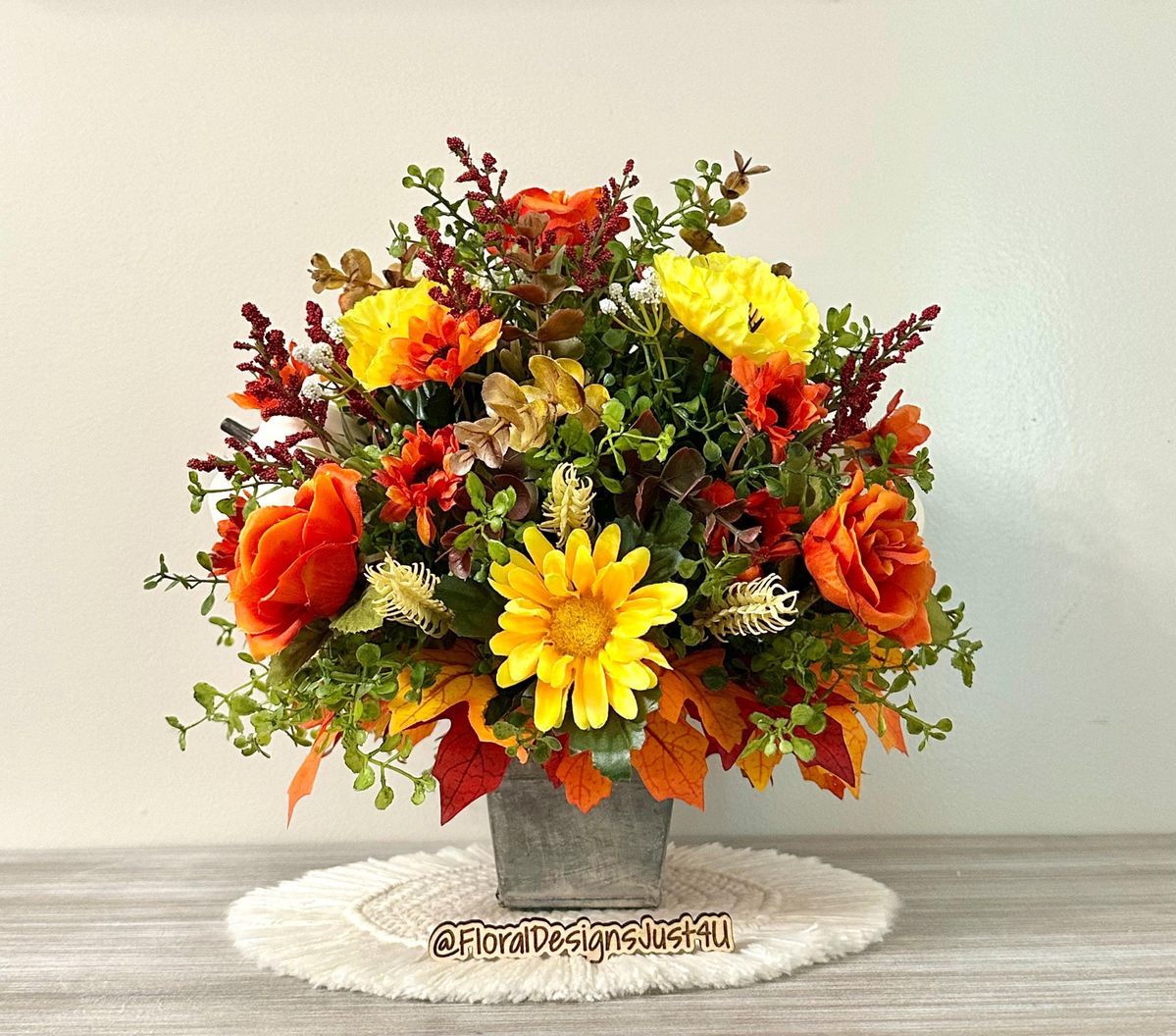 Harvest Delight Fall Floral Arrangement