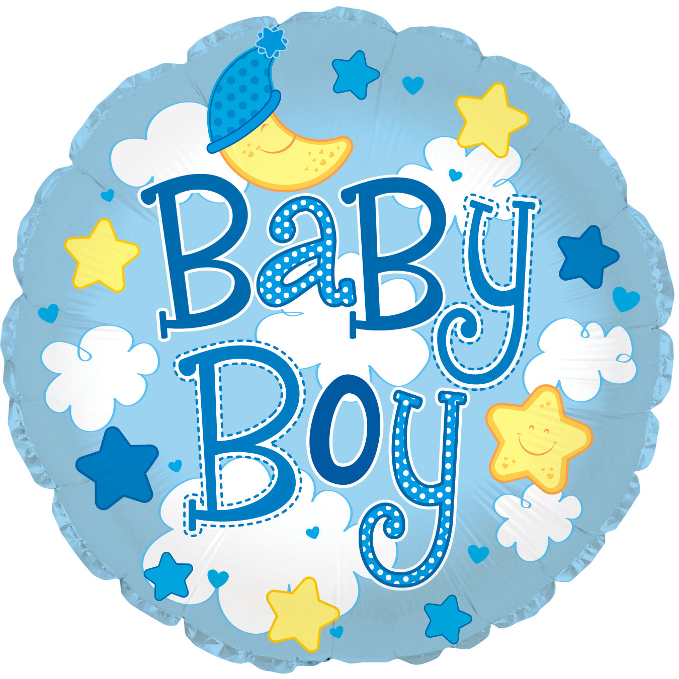 Baby Boy Mylar Balloon 