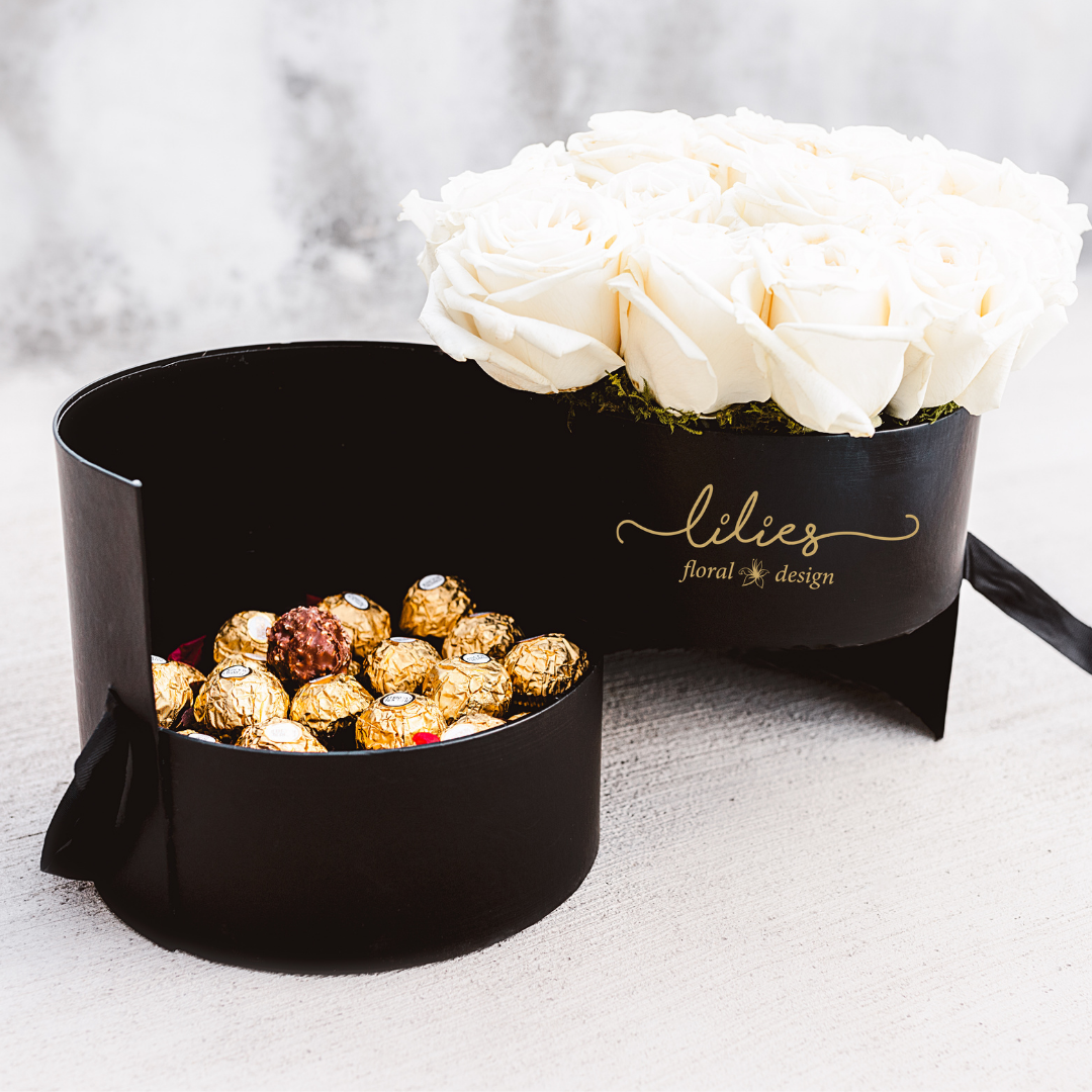 Roses and Chocolate Box